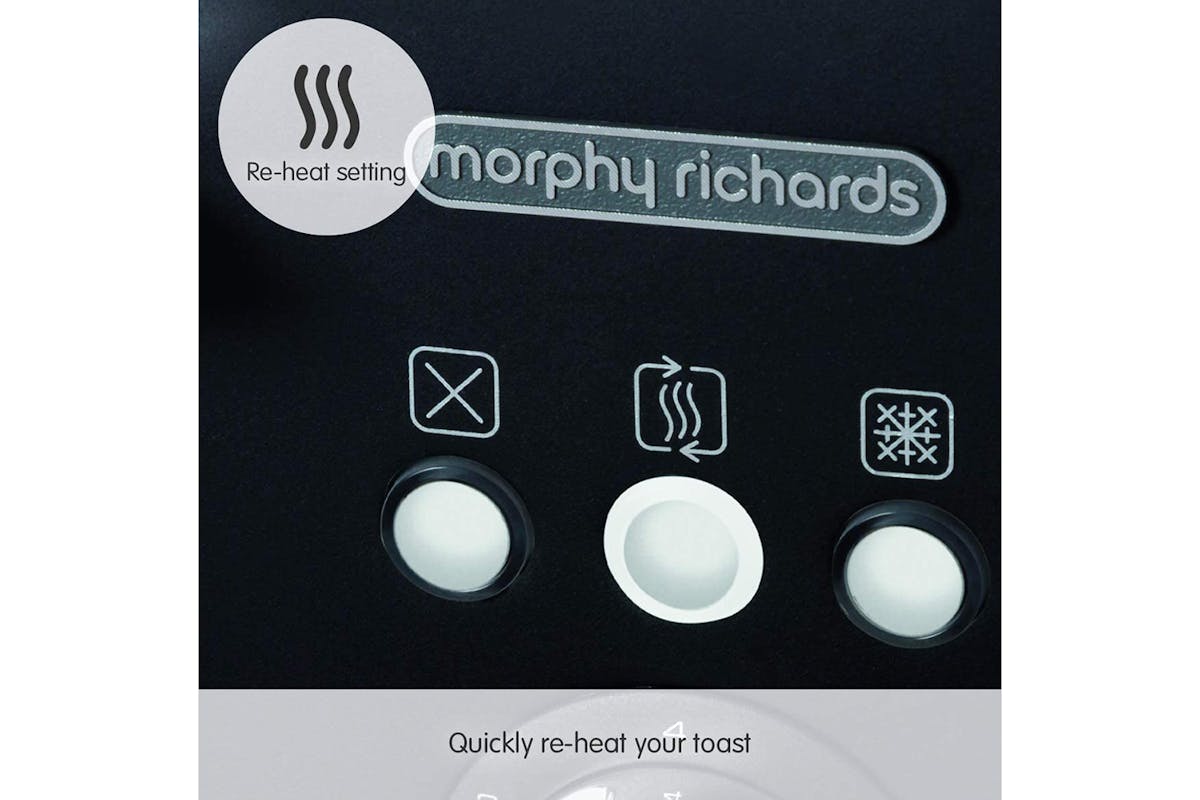 Morphy Richards Illumination 4 Slice Toaster | 248020 | Black-6