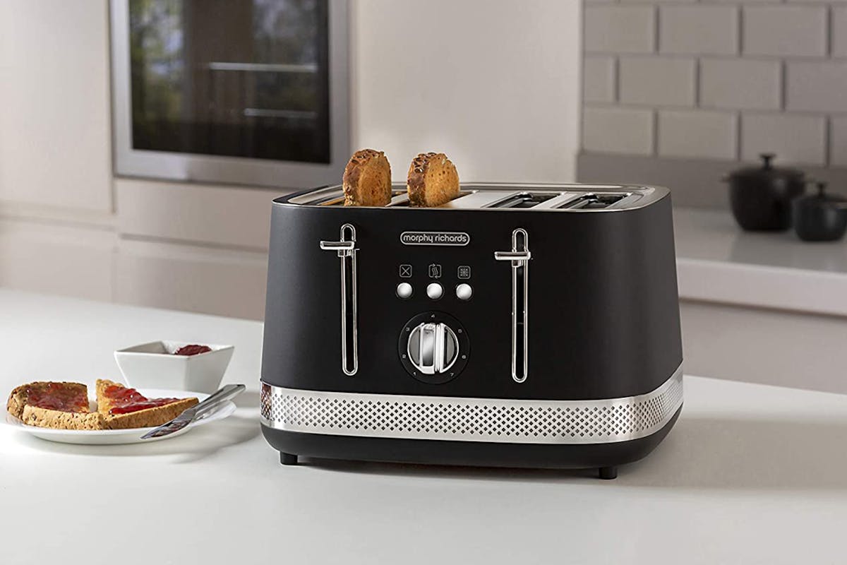 Morphy Richards Illumination 4 Slice Toaster | 248020 | Black-2
