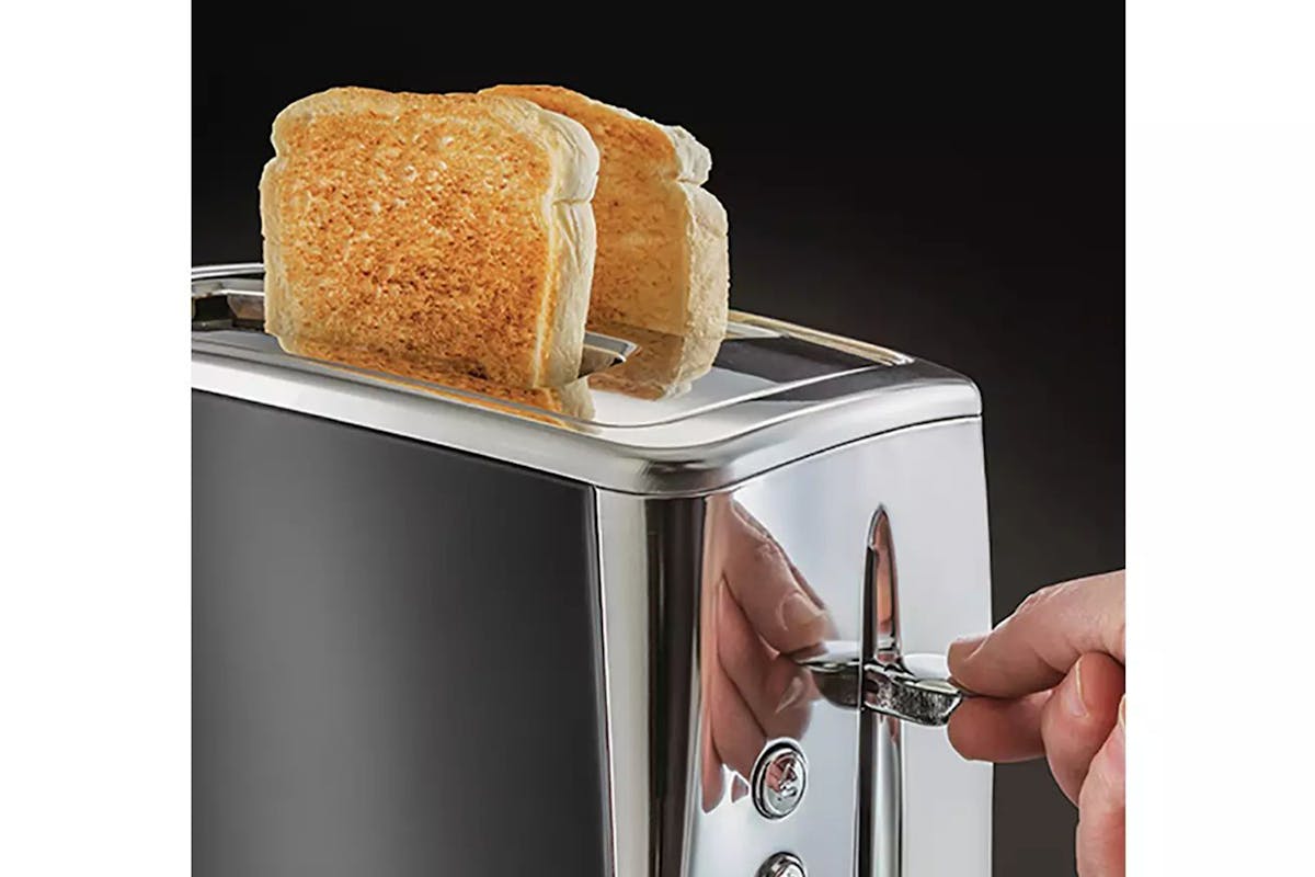 Russell Hobbs Luna 2 Slice Toaster | 23221 | Moonlight Grey-4