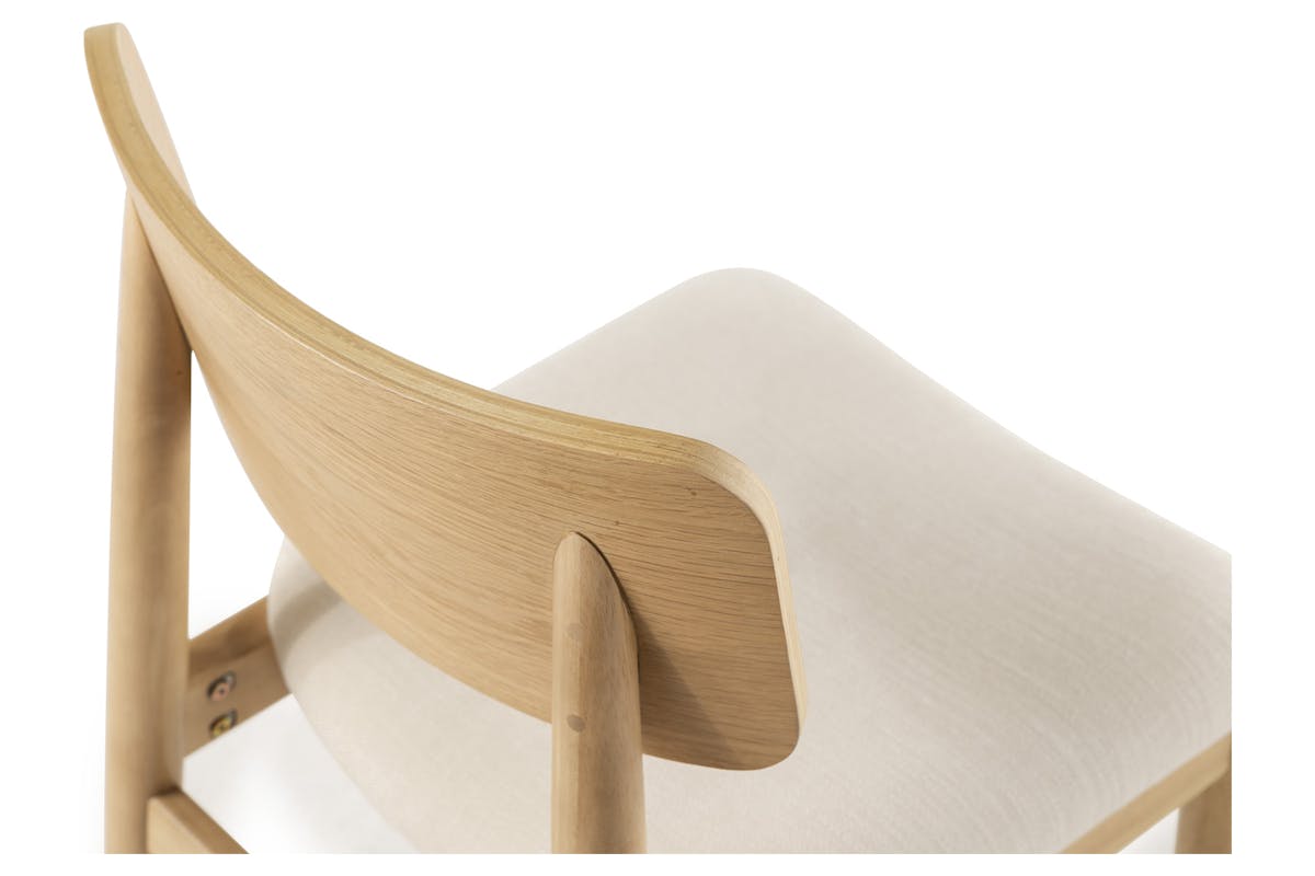 Transformer Round Chair | Cream/Scandinavian Oak | Set of 2-3