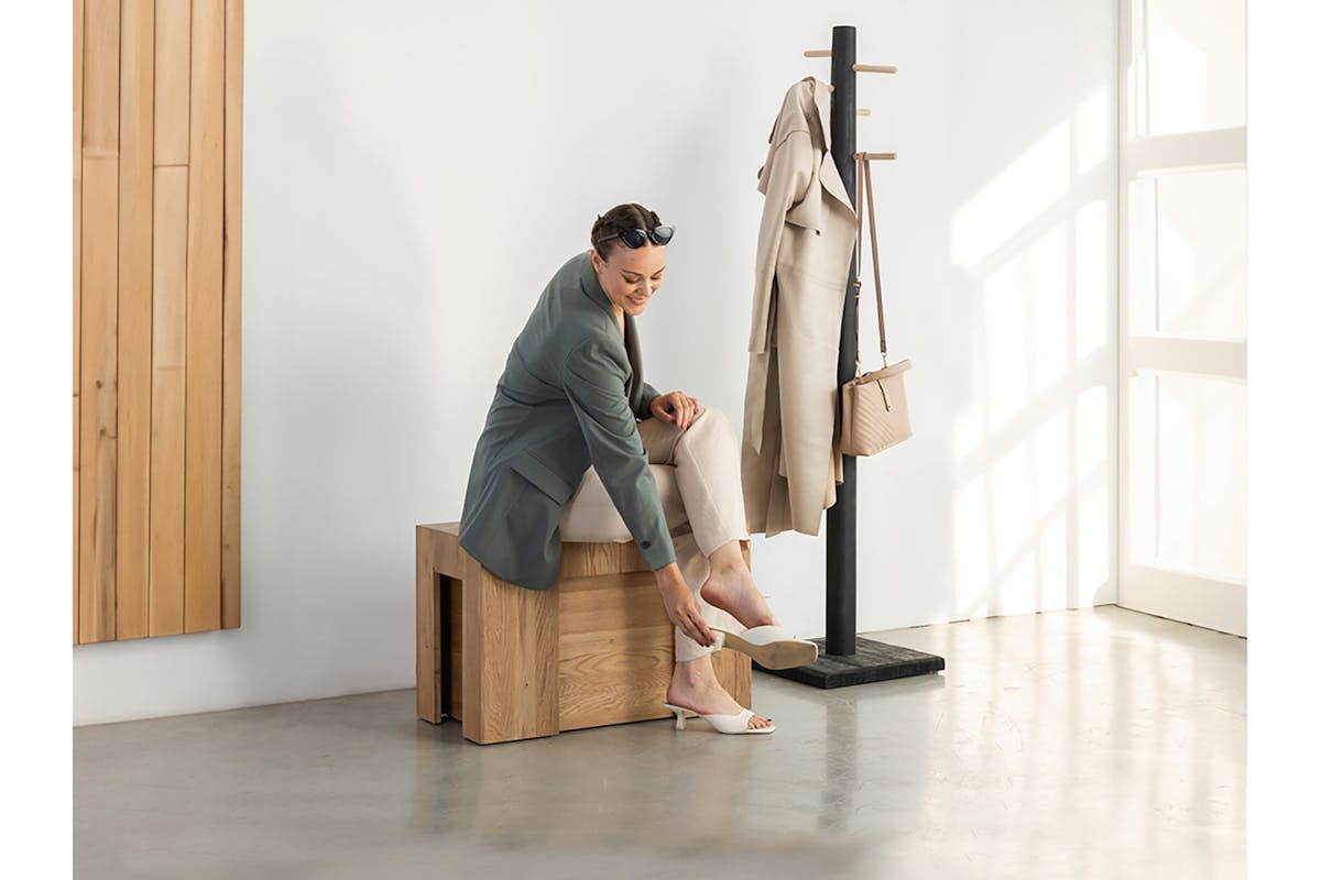 Transformer Bench | Scandinavian Oak | Including 5 extension  panels-7