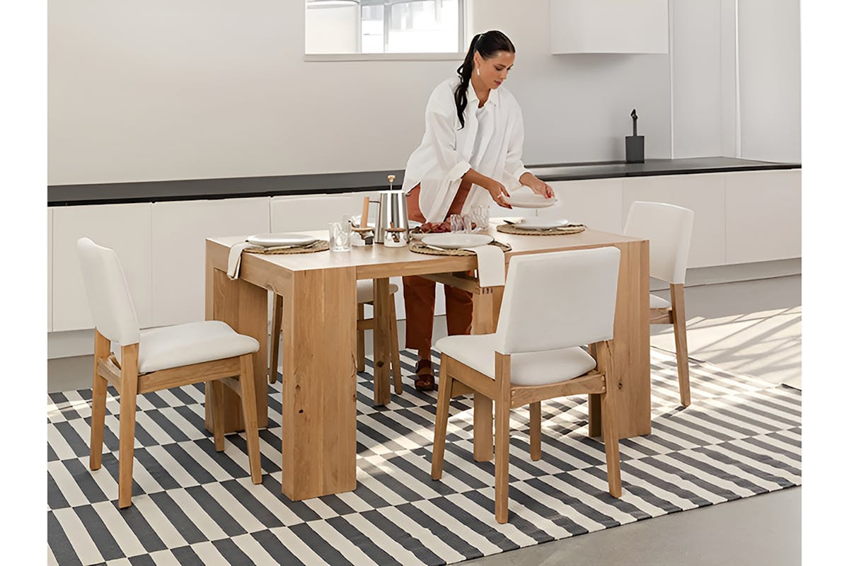 Transformer Chair | Cream/Scandinavian Oak | Set of 2-3