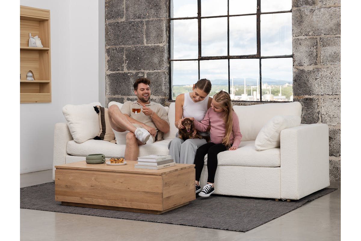 Transformer Coffee Table | Scandinavian Oak-5
