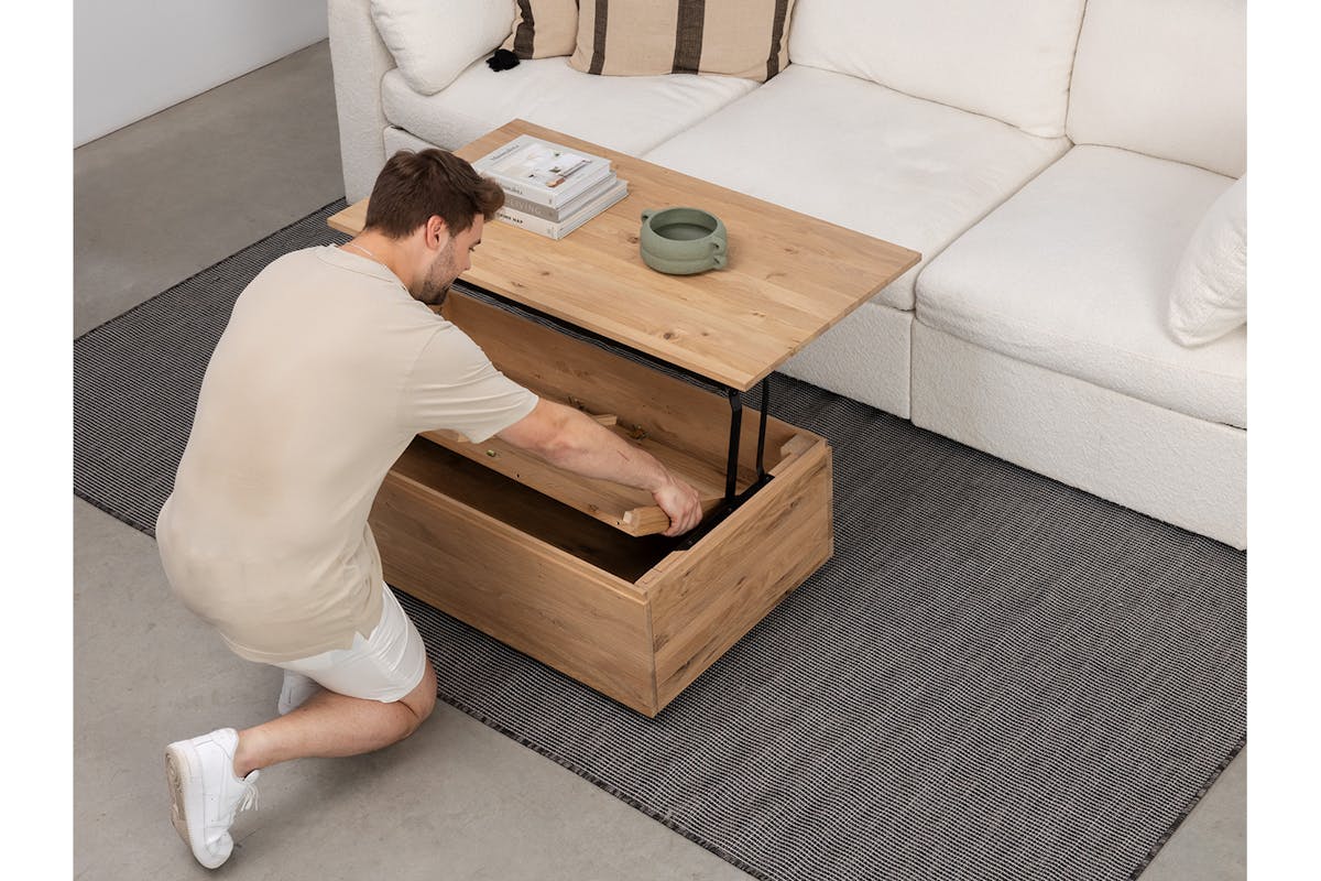 Transformer Coffee Table | Scandinavian Oak-4