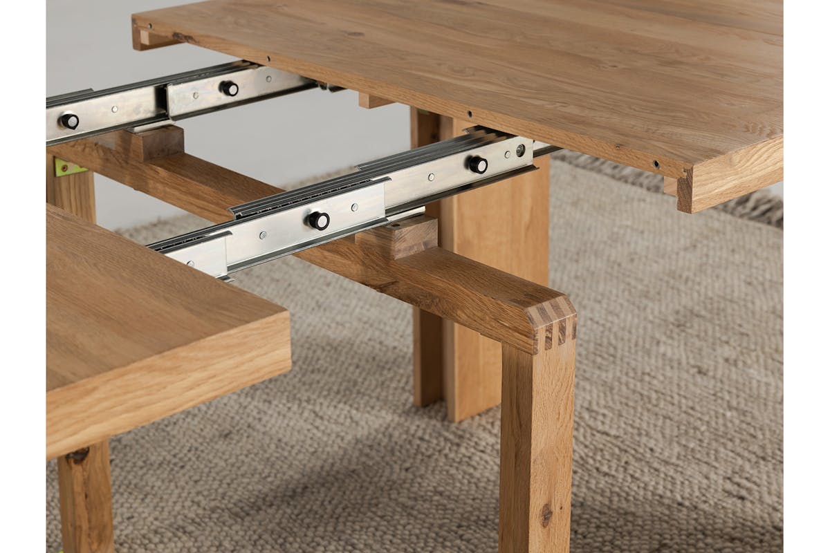 Transformer Rectangular Table | Scandinavian Oak | Including 5 extension  panels-5