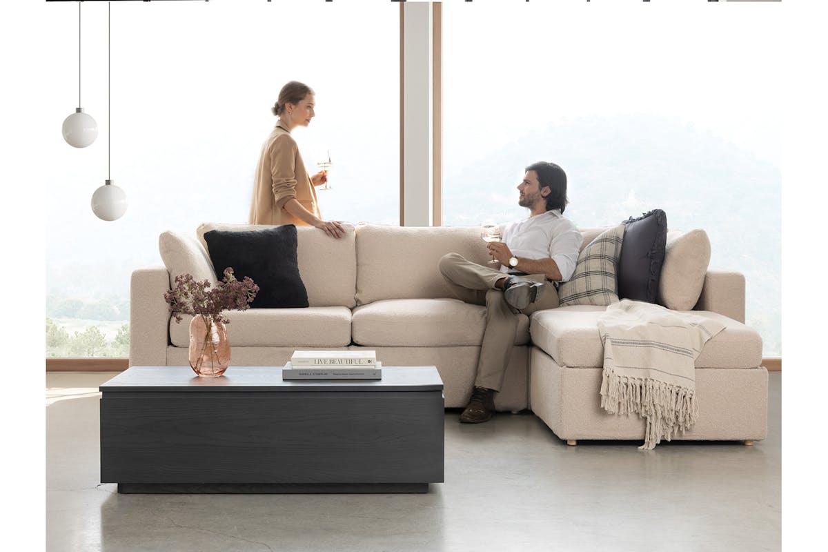 Transformer Coffee Table | Smoked Hickory-5
