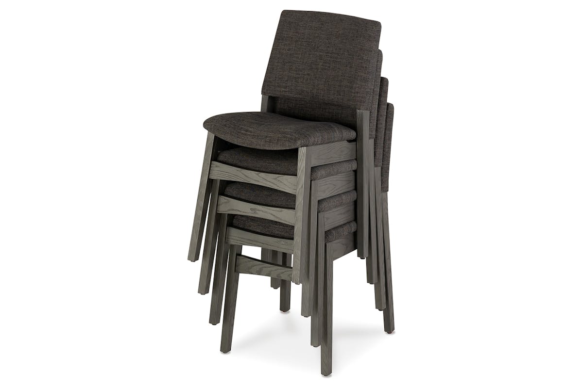 Transformer Chair | Onyx/Smoked Hickory | Set of 2-8