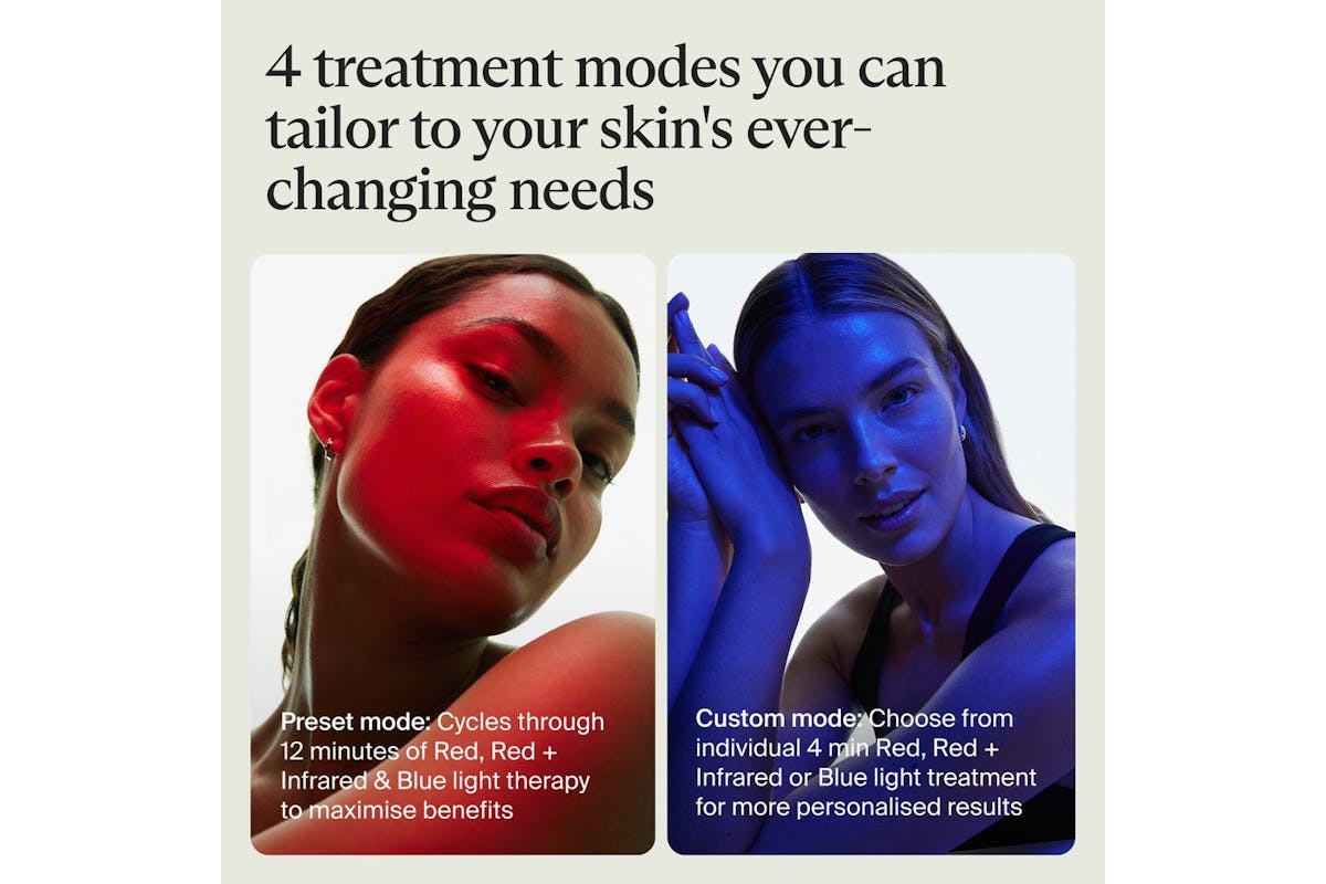 Therabody TheraFace Mask Glo - Cordless LED Skincare Mask with Relaxing Massage | TF0004349-3A20-7