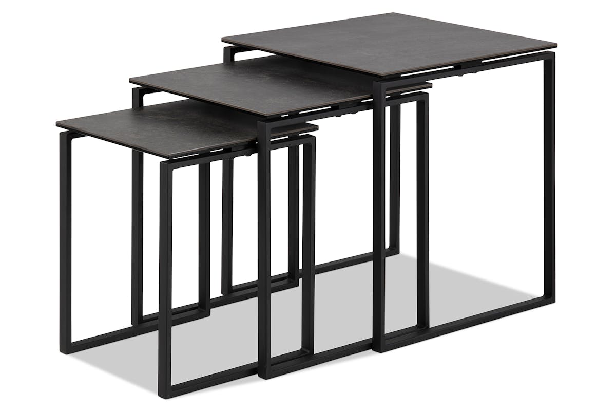 Trey Nest of Tables | Black