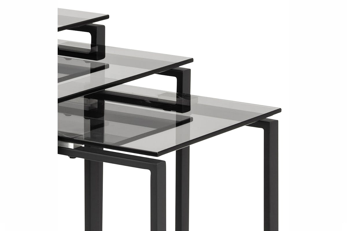 Trey Nest of Tables | Smoked-4