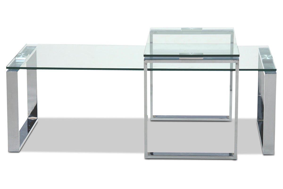 Trey Coffee Table | Clear