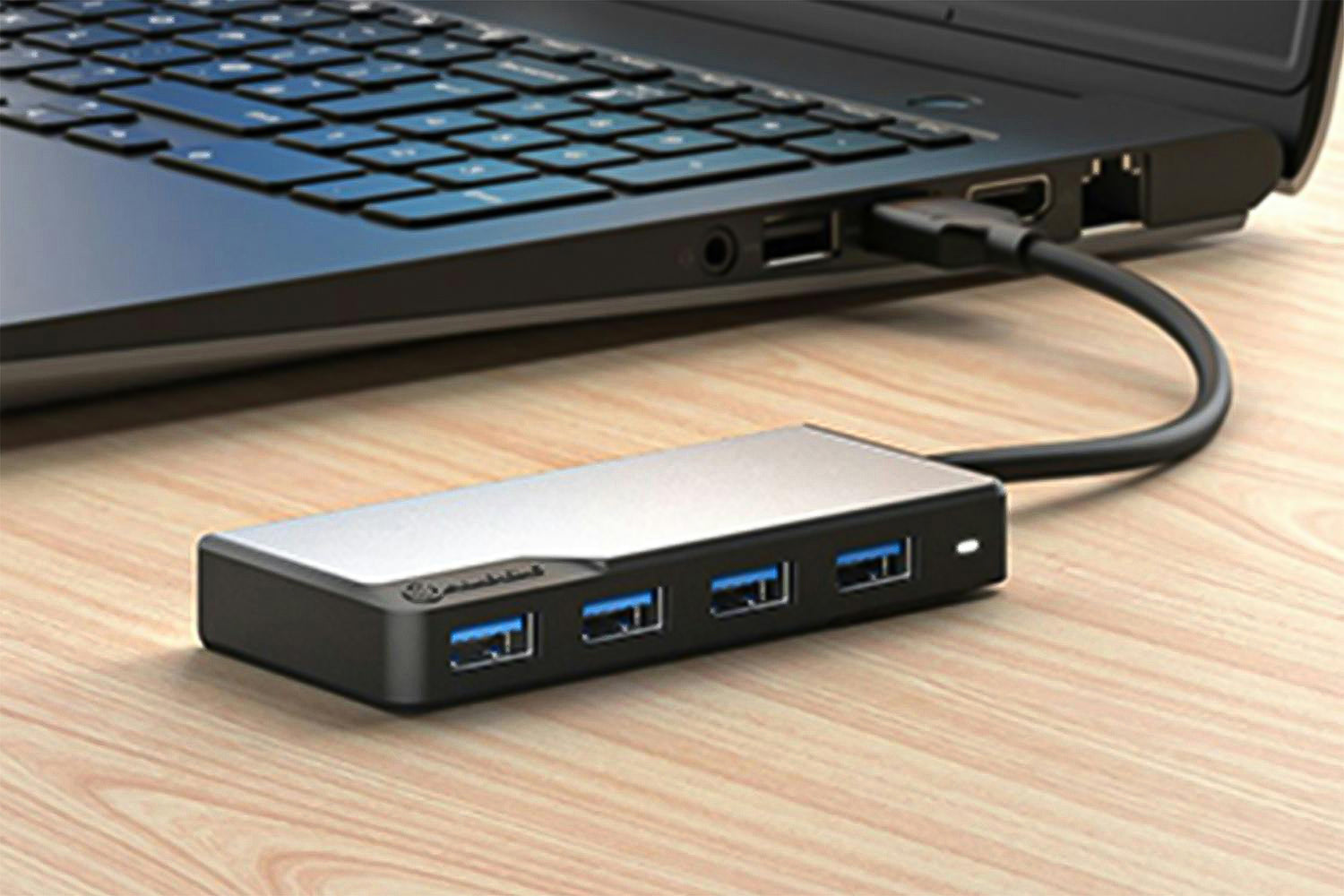 Alogic USB-A Fusion SWIFT 4-in-1 Hub | Space Grey-2