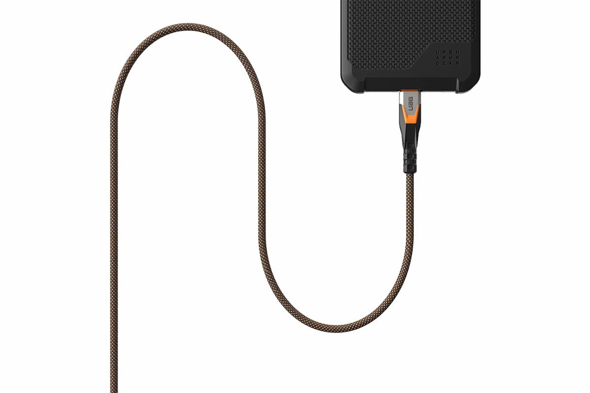 UAG SRGE USB-C Power Cable | Black/Orange-5