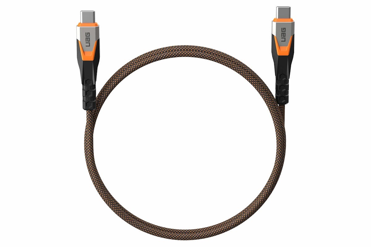 UAG SRGE USB-C Power Cable | Black/Orange-12