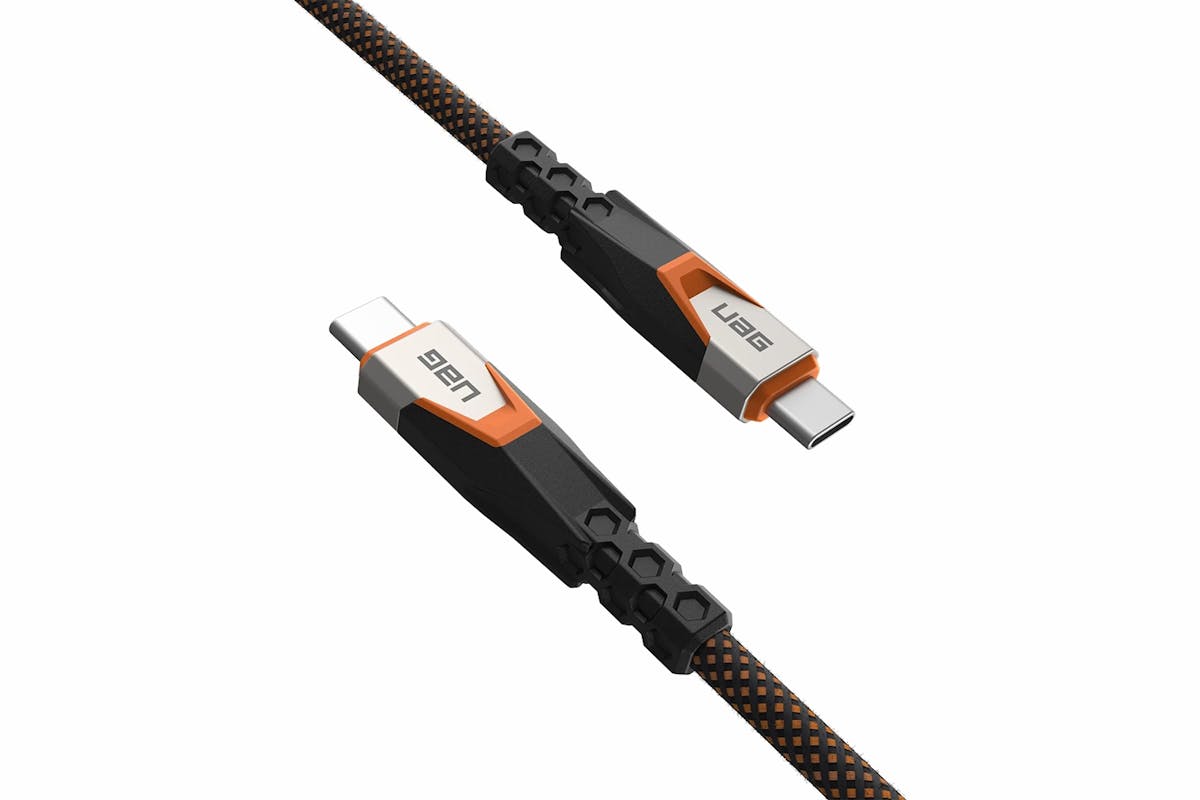 UAG SRGE USB-C Power Cable | Black/Orange-7