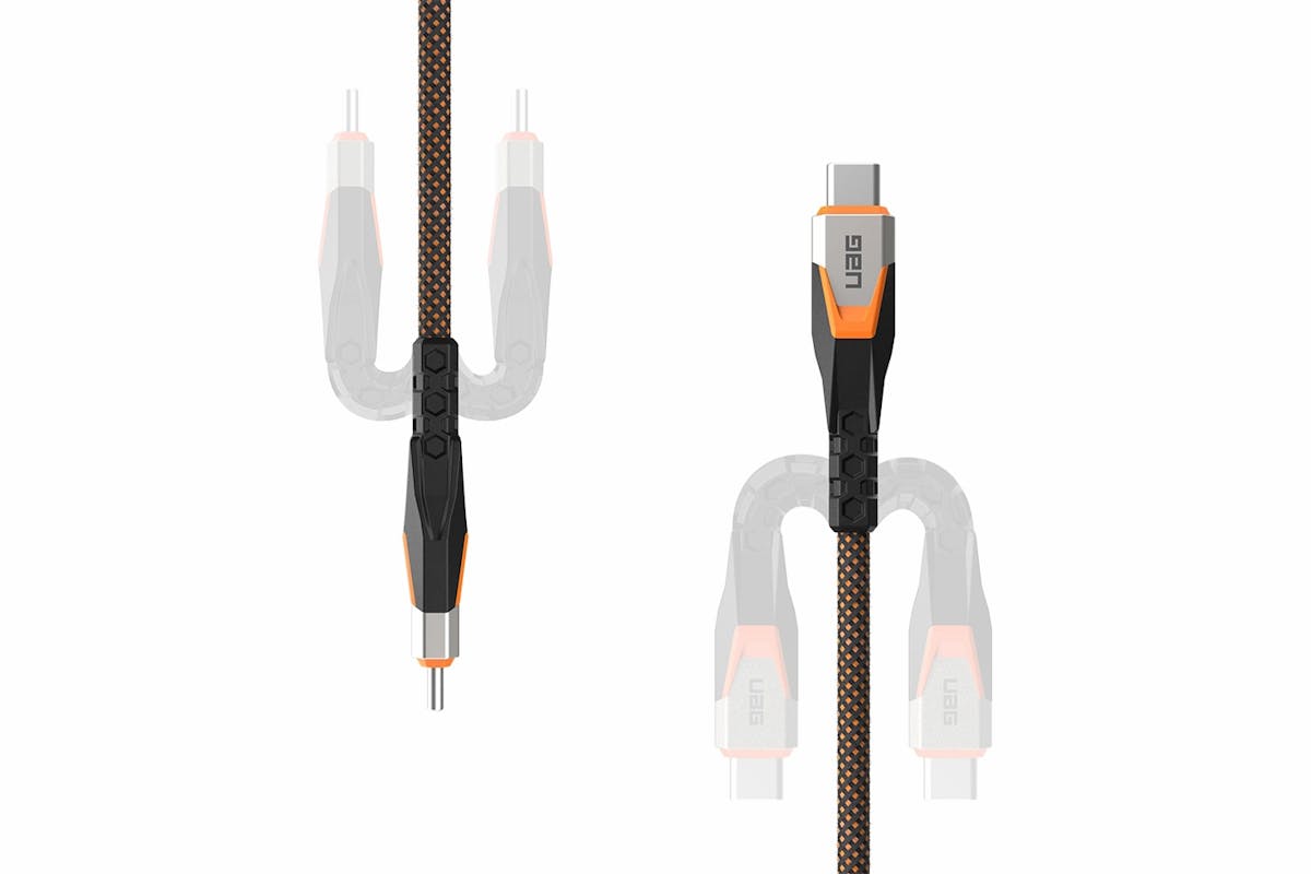 UAG SRGE USB-C Power Cable | Black/Orange-10