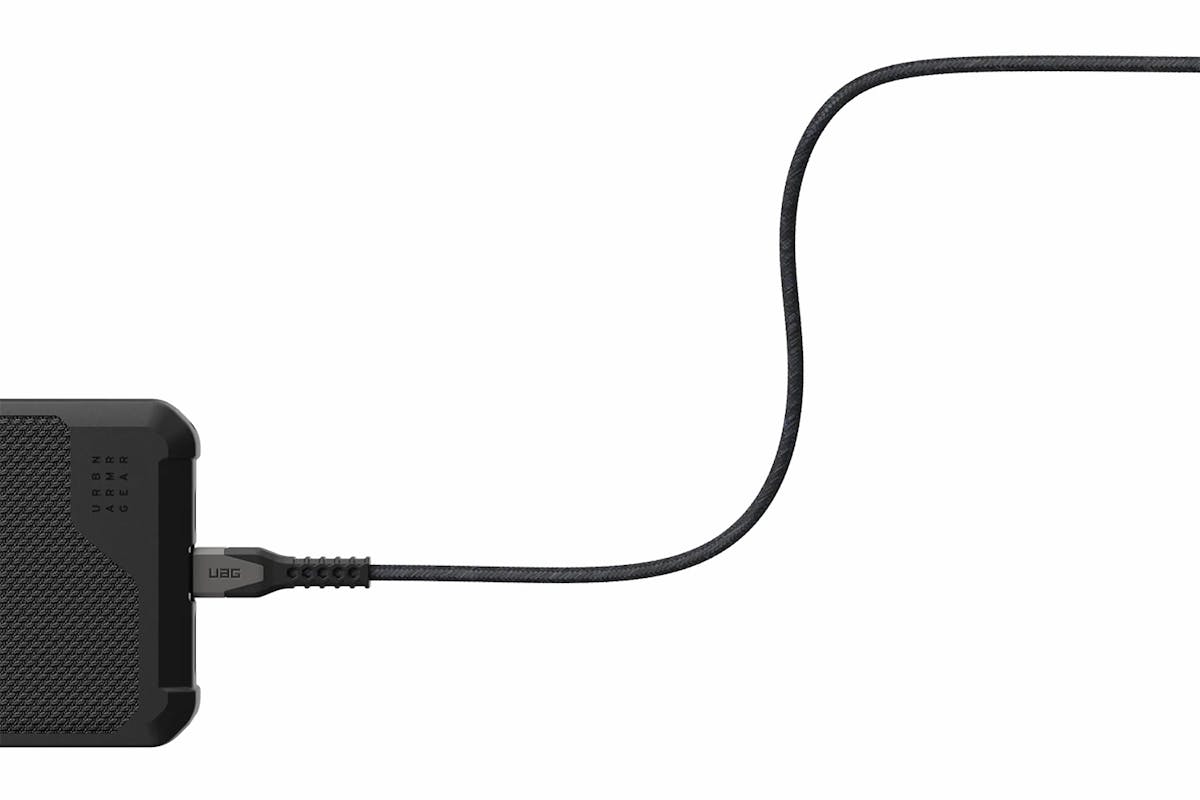 UAG Kevlar Core USB-C to USB-C Power Cable | Black/Grey-12