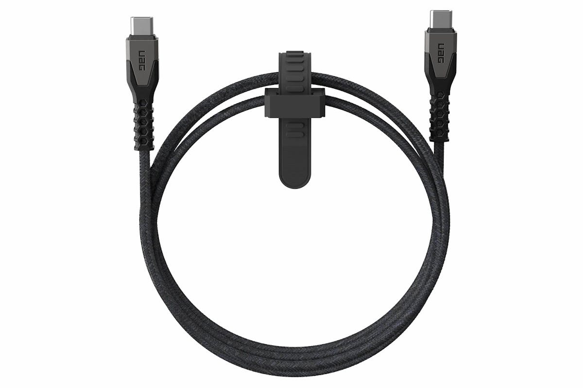 UAG Kevlar Core USB-C to USB-C Power Cable | Black/Grey-9