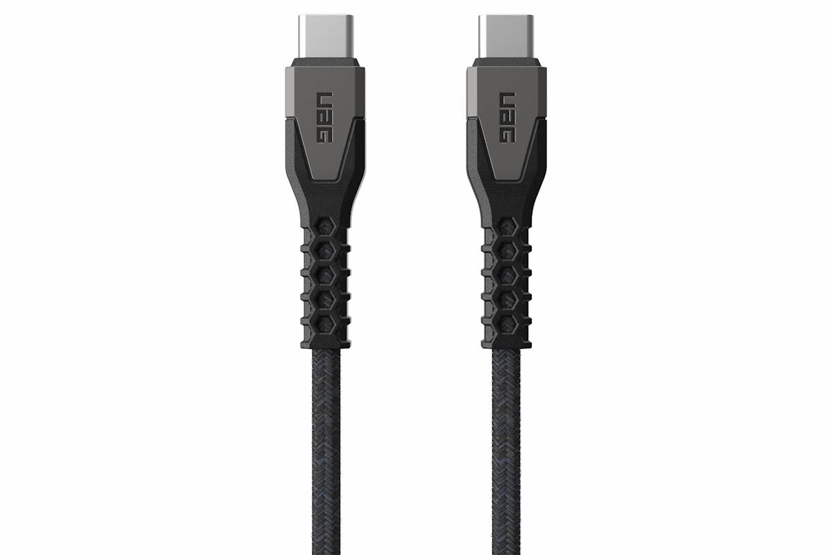 UAG Kevlar Core USB-C to USB-C Power Cable | Black/Grey-14