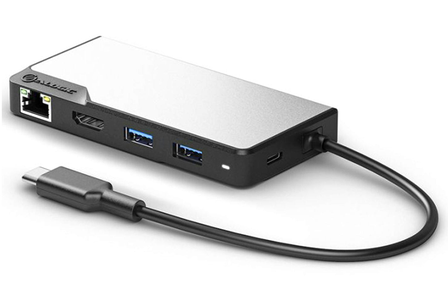 Alogic USB-C Fusion MAX 6-in-1 Hub V2 | Space Grey & Black