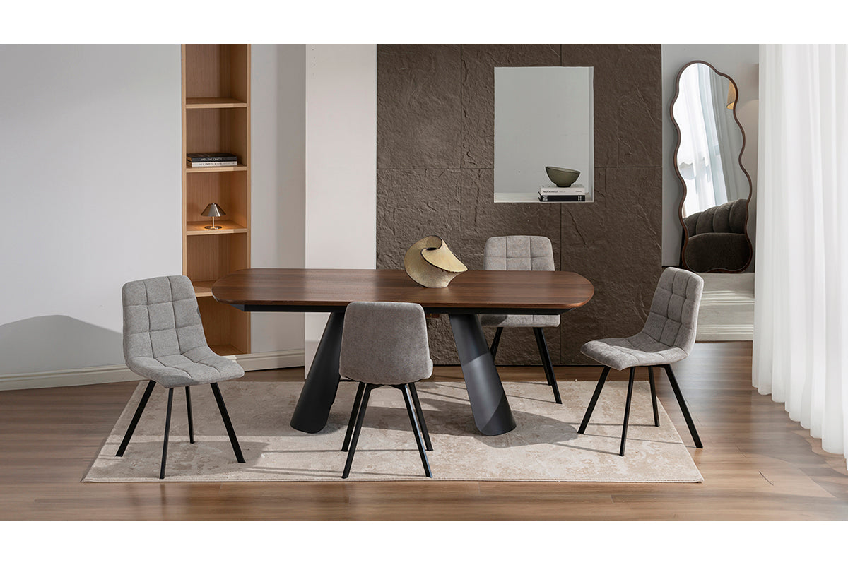Freddie Dining Chair | Silver-2