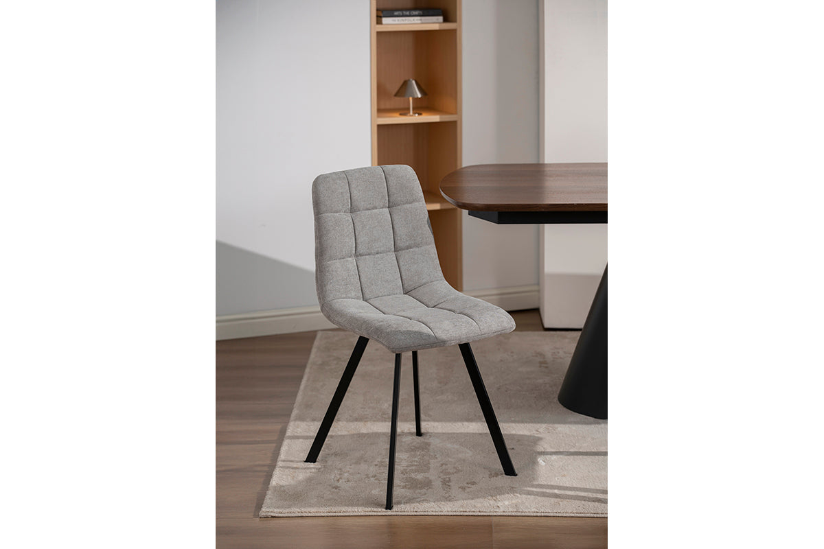 Freddie Dining Chair | Silver-13