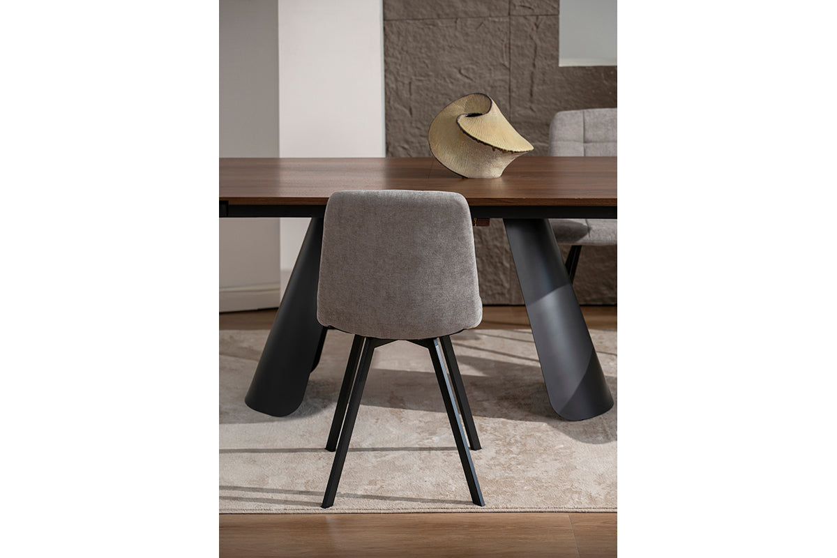 Freddie Dining Chair | Silver-14
