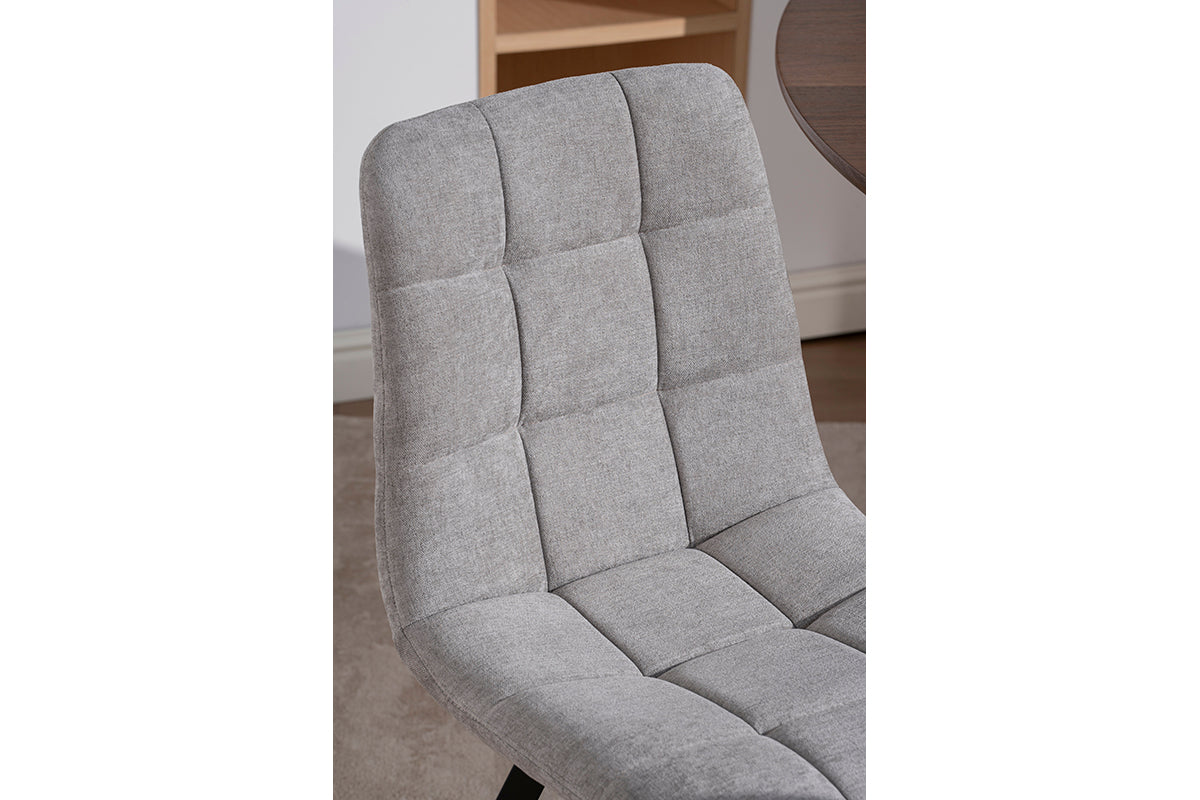 Freddie Dining Chair | Silver-16