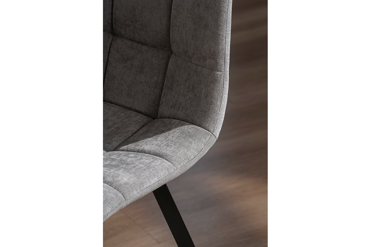 Freddie Dining Chair | Silver-17