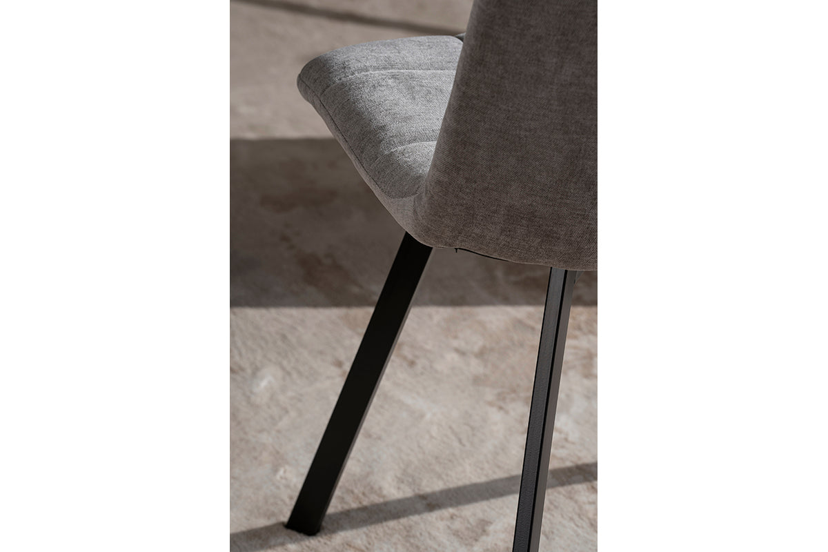 Freddie Dining Chair | Silver-11