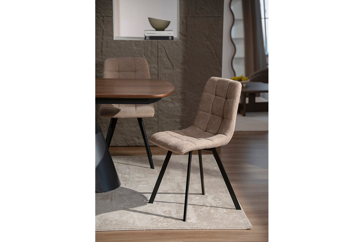 Freddie Dining Chair | Taupe-13