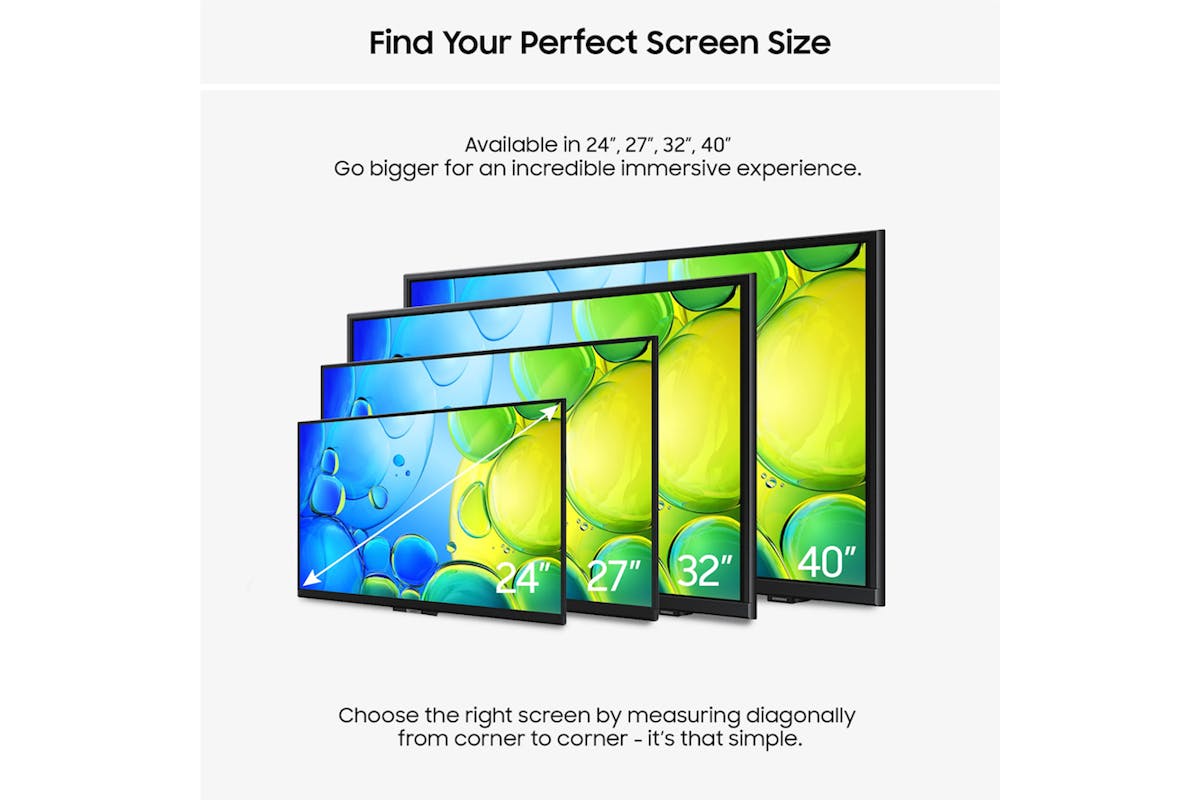 Samsung 27" F6000 Full HD Smart TV (2025) | UE27F6000FKXXU-7