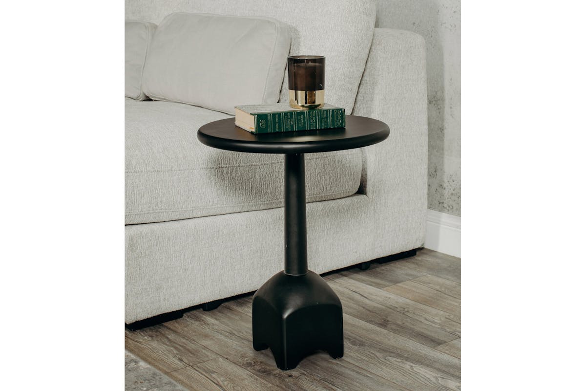 Udon Lamp Table | Black-2