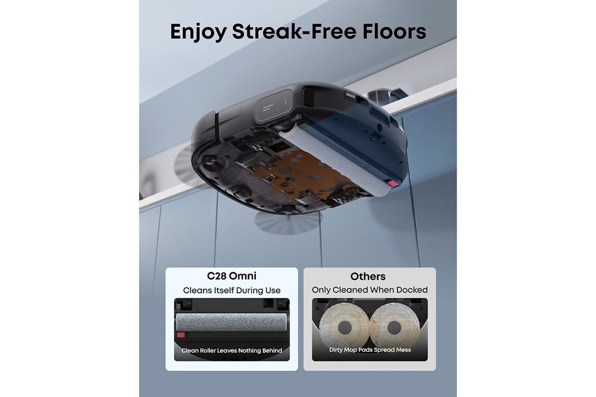 Eufy Robot Vacuum C28A Omni with Accessory Kit | T211AV10-4