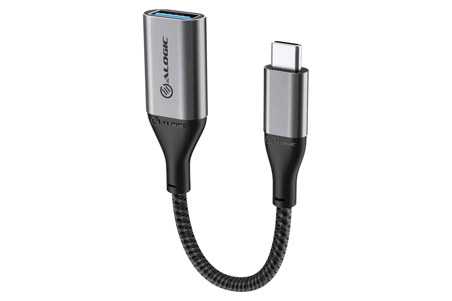 Alogic Super Ultra USB 3.1 USB-C to USB-A Adapter | Space Grey