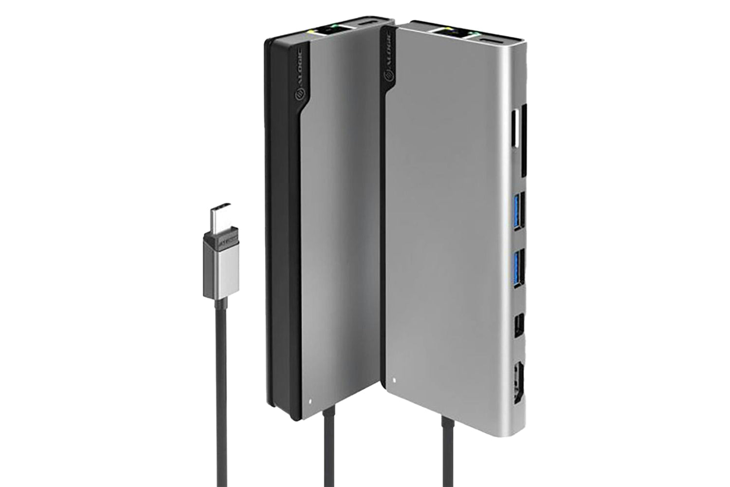 Alogic USB-C Ultra Dock Plus Gen 2 with Power Delivery | Space Grey