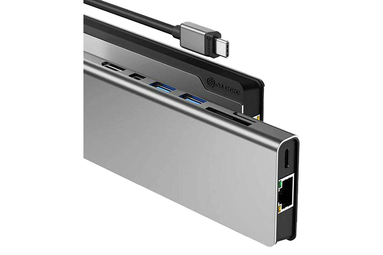 Alogic USB-C Ultra Dock Plus Gen 2 with Power Delivery | Space Grey-3