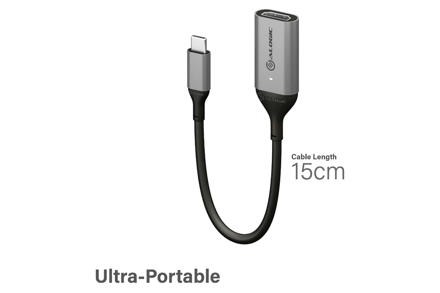 Alogic Ultra 15cm USB-C to HDMI Adapter-4