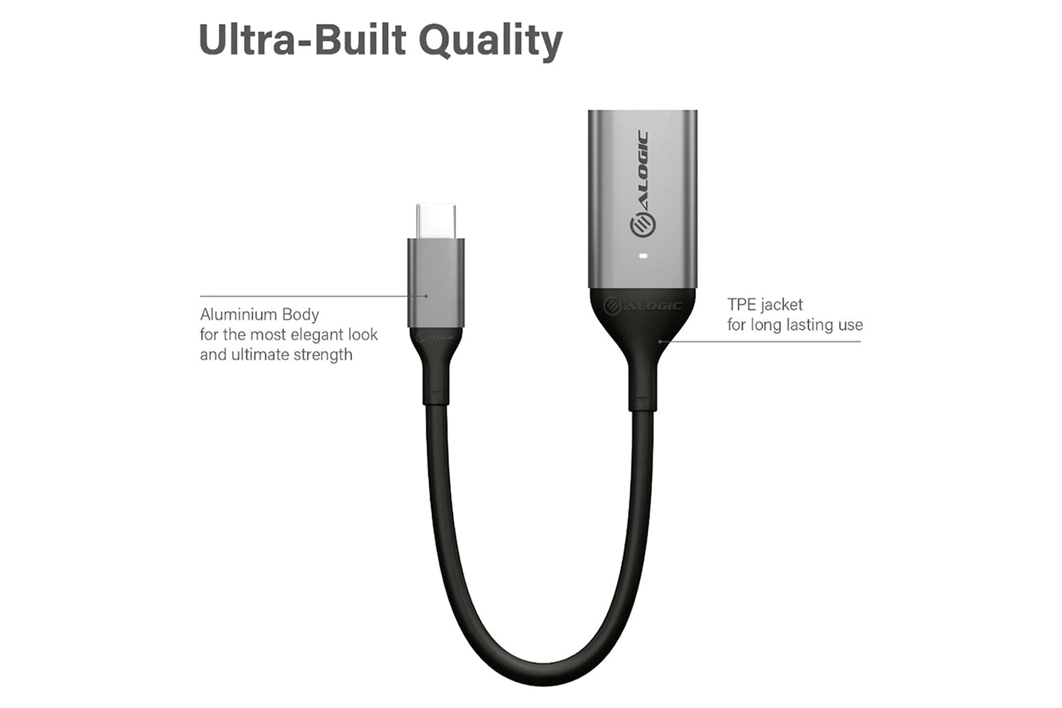 Alogic Ultra 15cm USB-C to HDMI Adapter-5