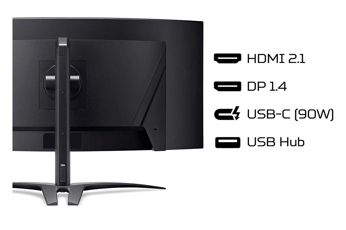 Acer Predator X34 X 34" UWQHD Curved Gaming Monitor | UM.CXXEE.X04-3