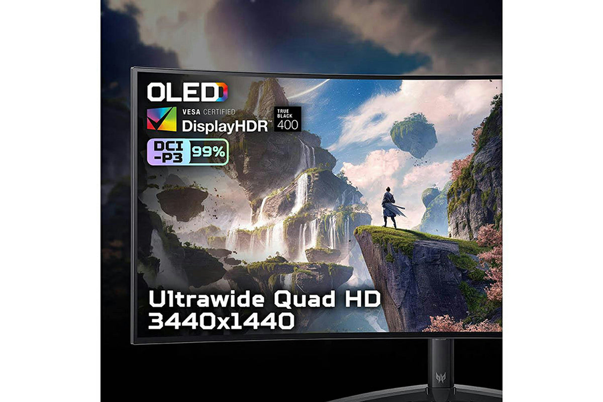 Acer Predator X34 X 34" UWQHD Curved Gaming Monitor | UM.CXXEE.X04-5