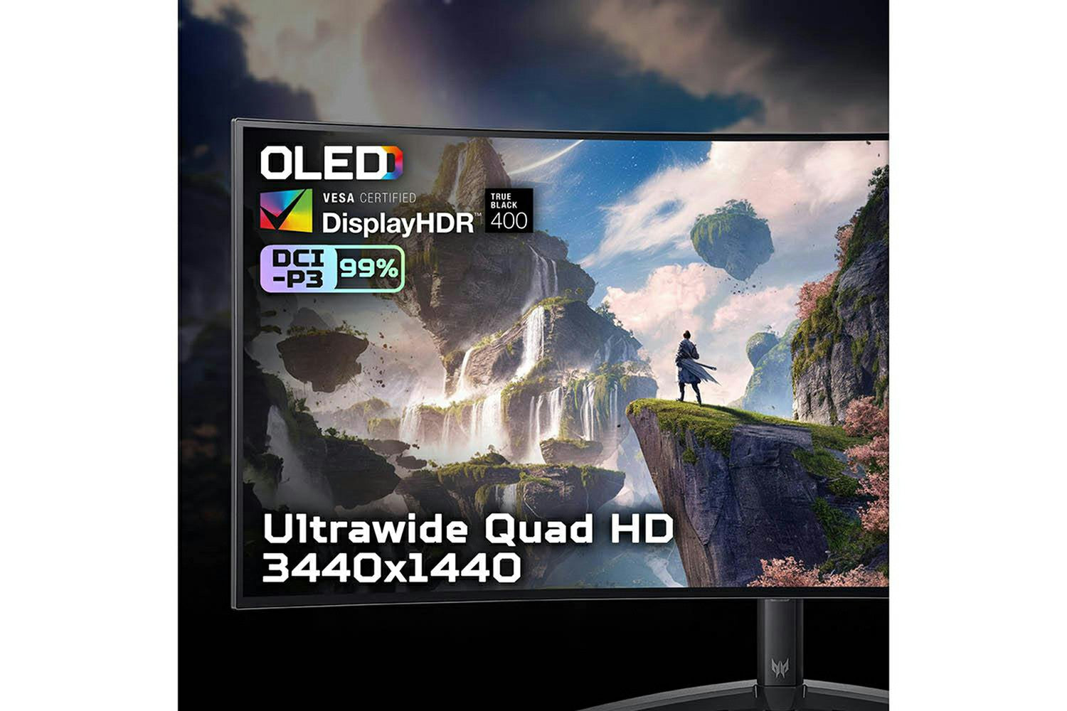 Acer Predator X34 X 34" UWQHD Curved Gaming Monitor | UM.CXXEE.X04-14