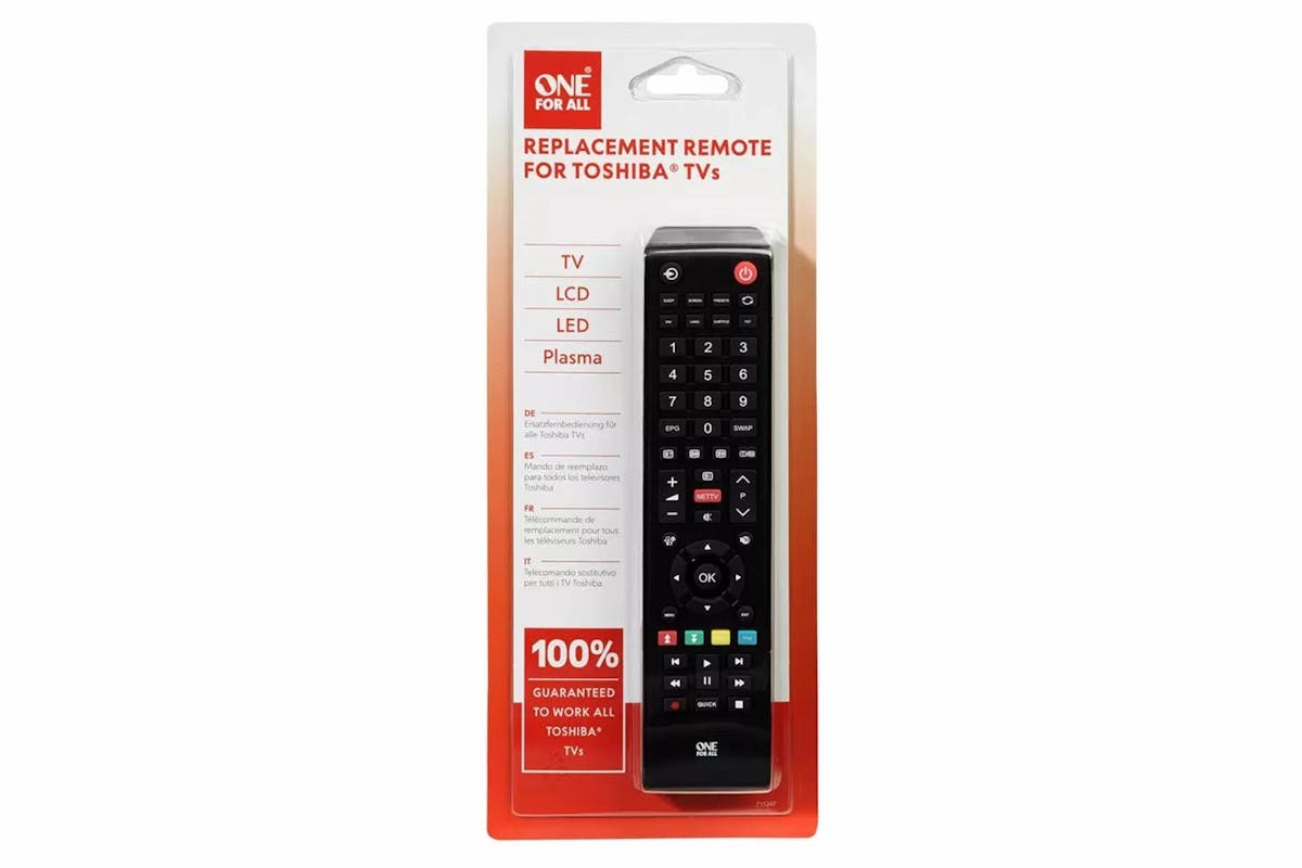 One For All Toshiba TV Replacement Remote | URC1919-3