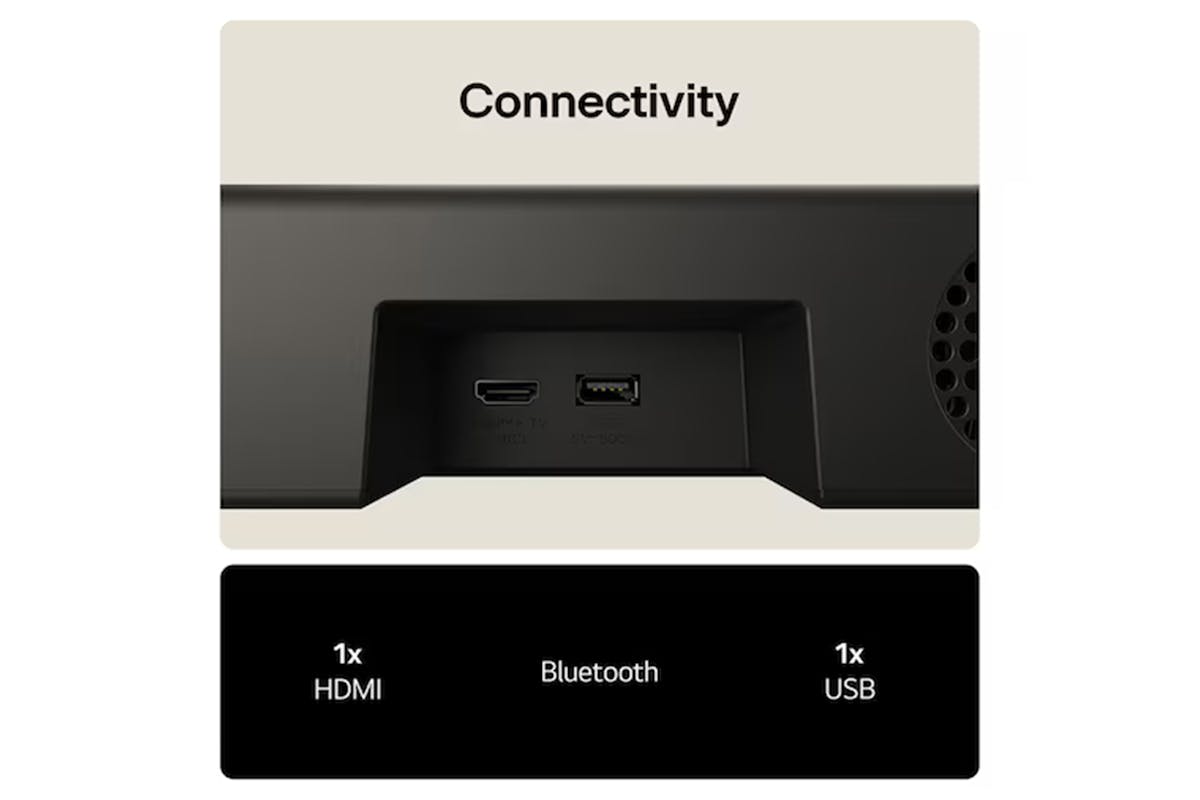 LG US20A 2.0ch Soundbar | US20A.CGBRLLK-7