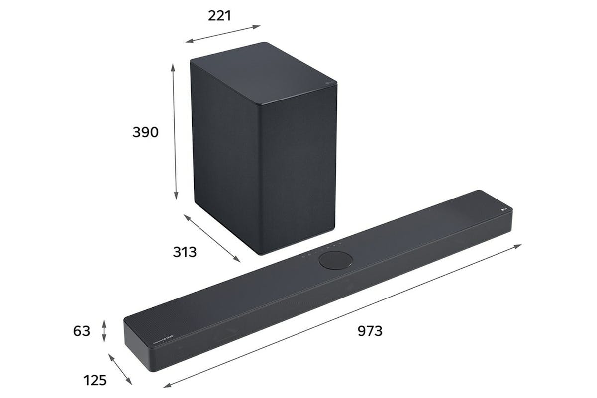 LG USC9S 3.1.3ch Soundbar with Dolby Atmos | USC9S.DGBRLLM-2