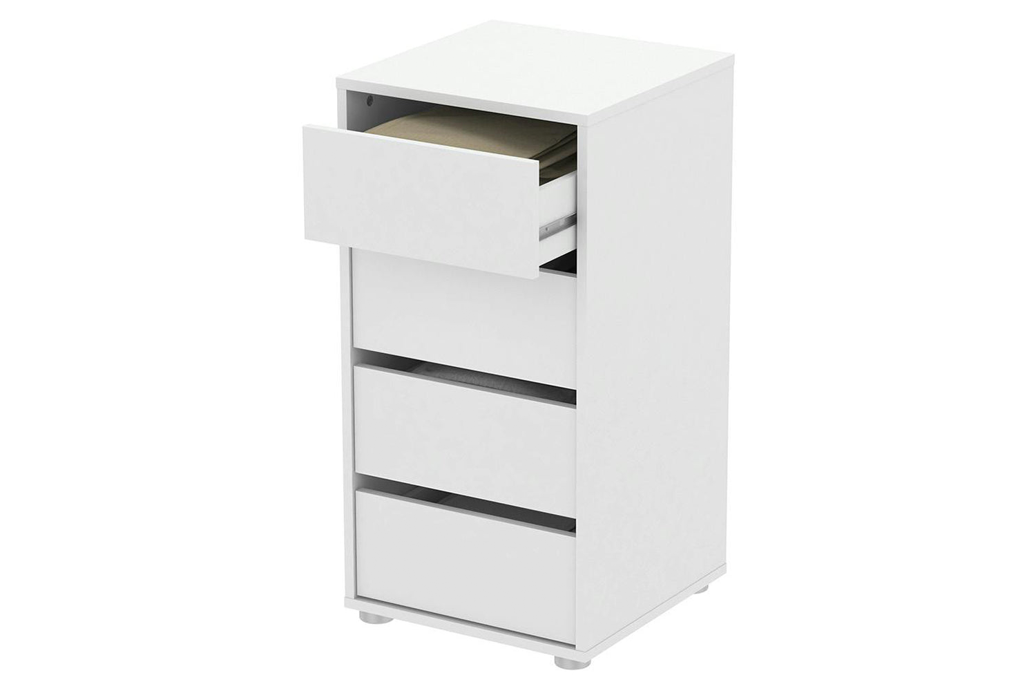 Blokty Chest of Drawer | 4 Drawer | White-5