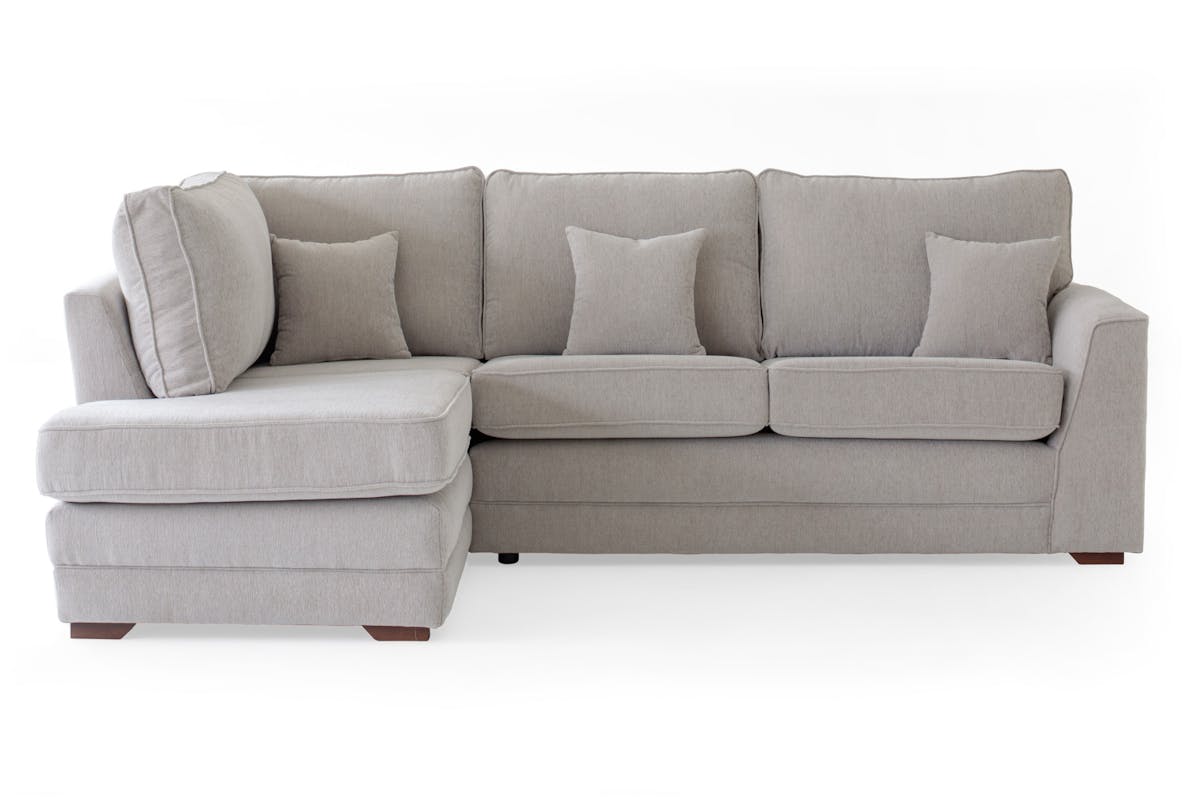 Emma Chaise Sofa | Fabric | Grey-1