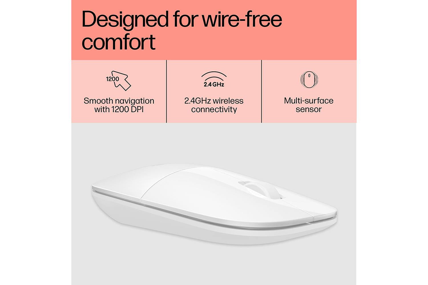 HP Z3700 Wireless Mouse | White-9