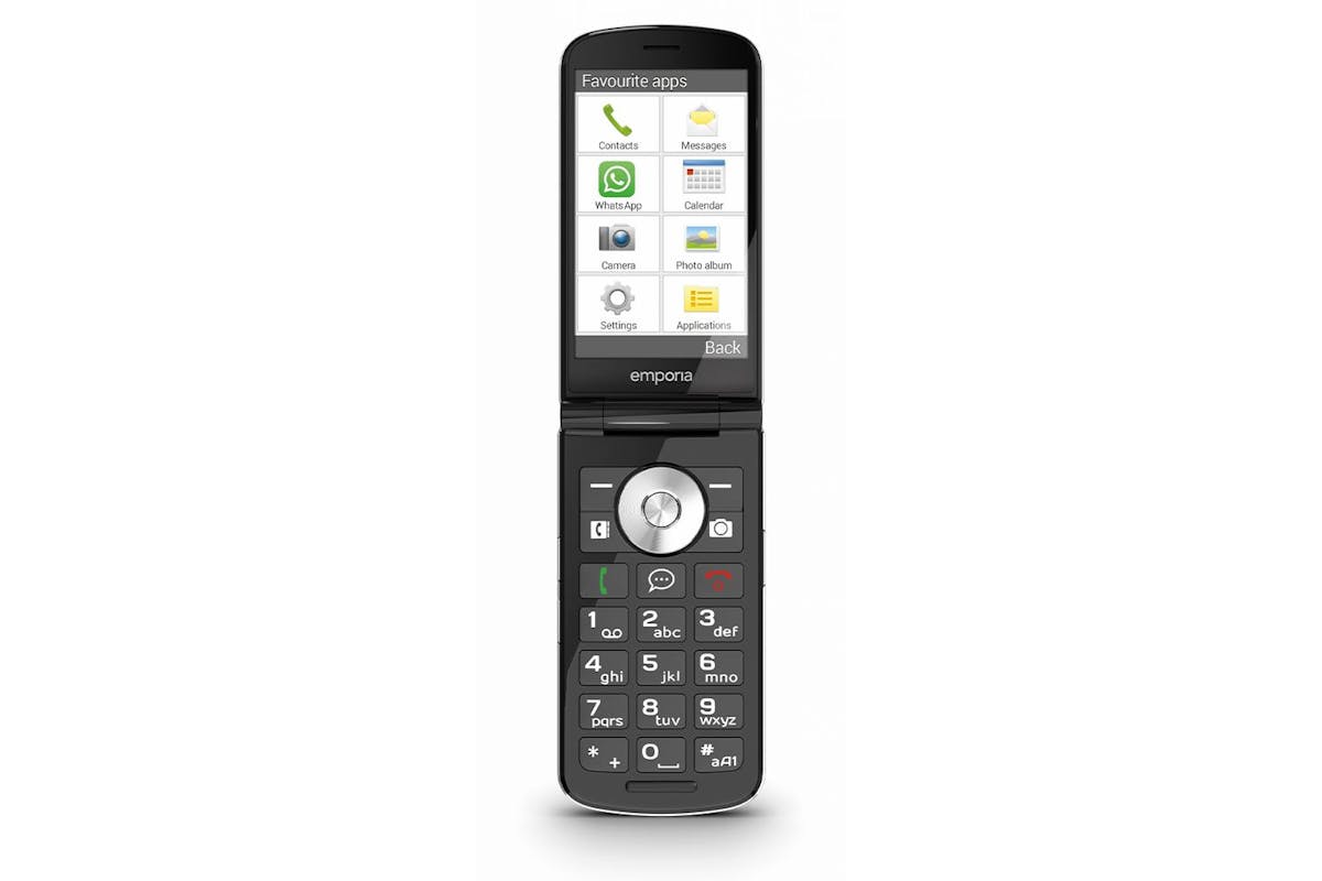 Emporia Touch Smart | 4G Touch Clamshell Mobile Phone | Black-3