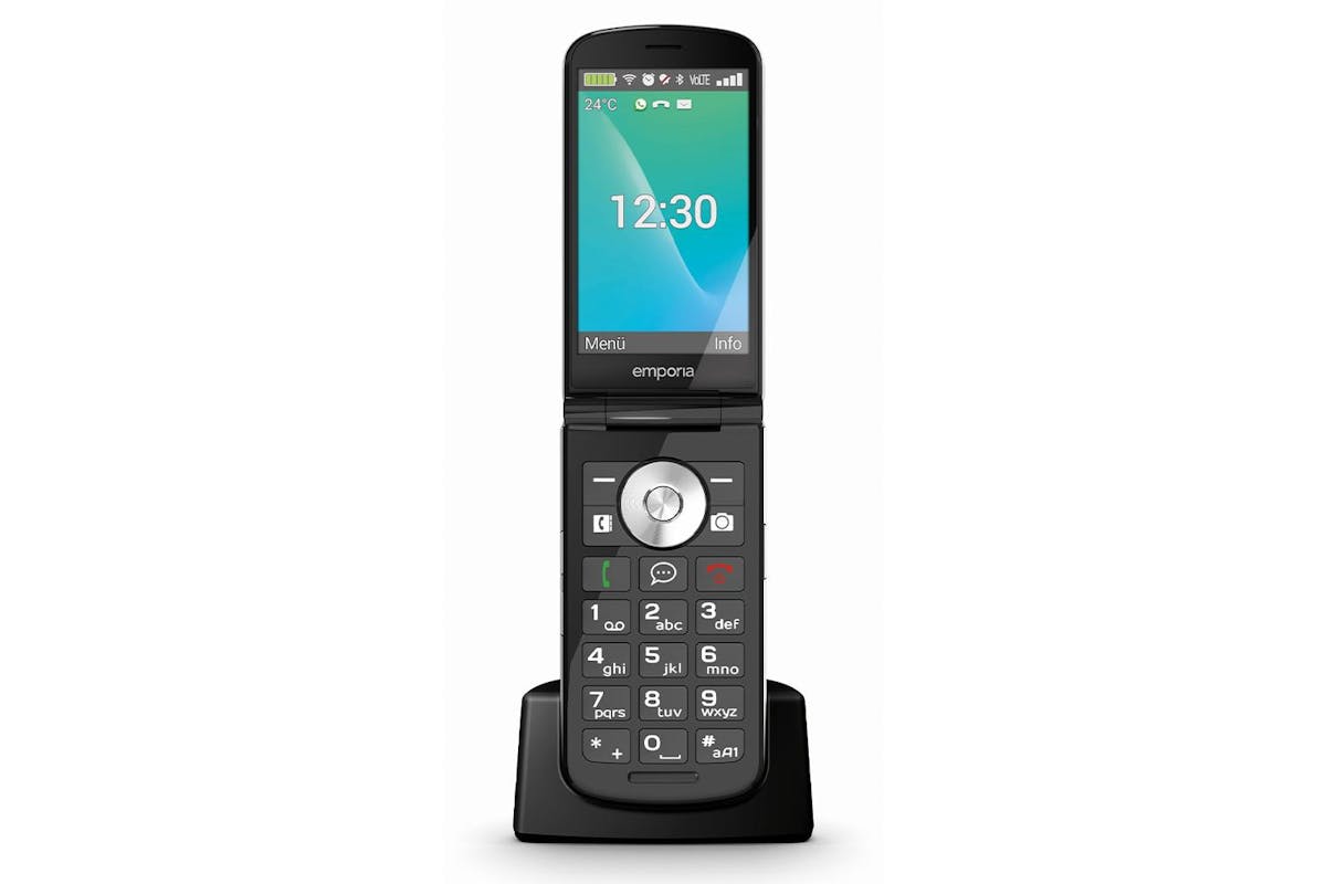 Emporia Touch Smart | 4G Touch Clamshell Mobile Phone | Black-4